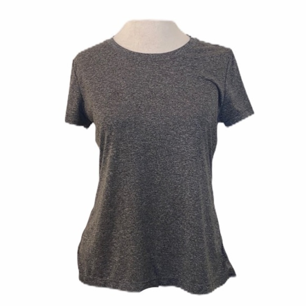Champion Performance Vapor short sleeve shirt small gray crew neck